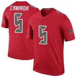 Nike Jake Camarda Tampa Bay Buccaneers Men's Legend Red Color Rush Jersey